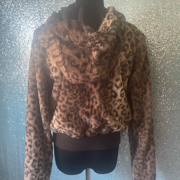 Leopard Teddy Jacket H&M - Picture 5 of 7